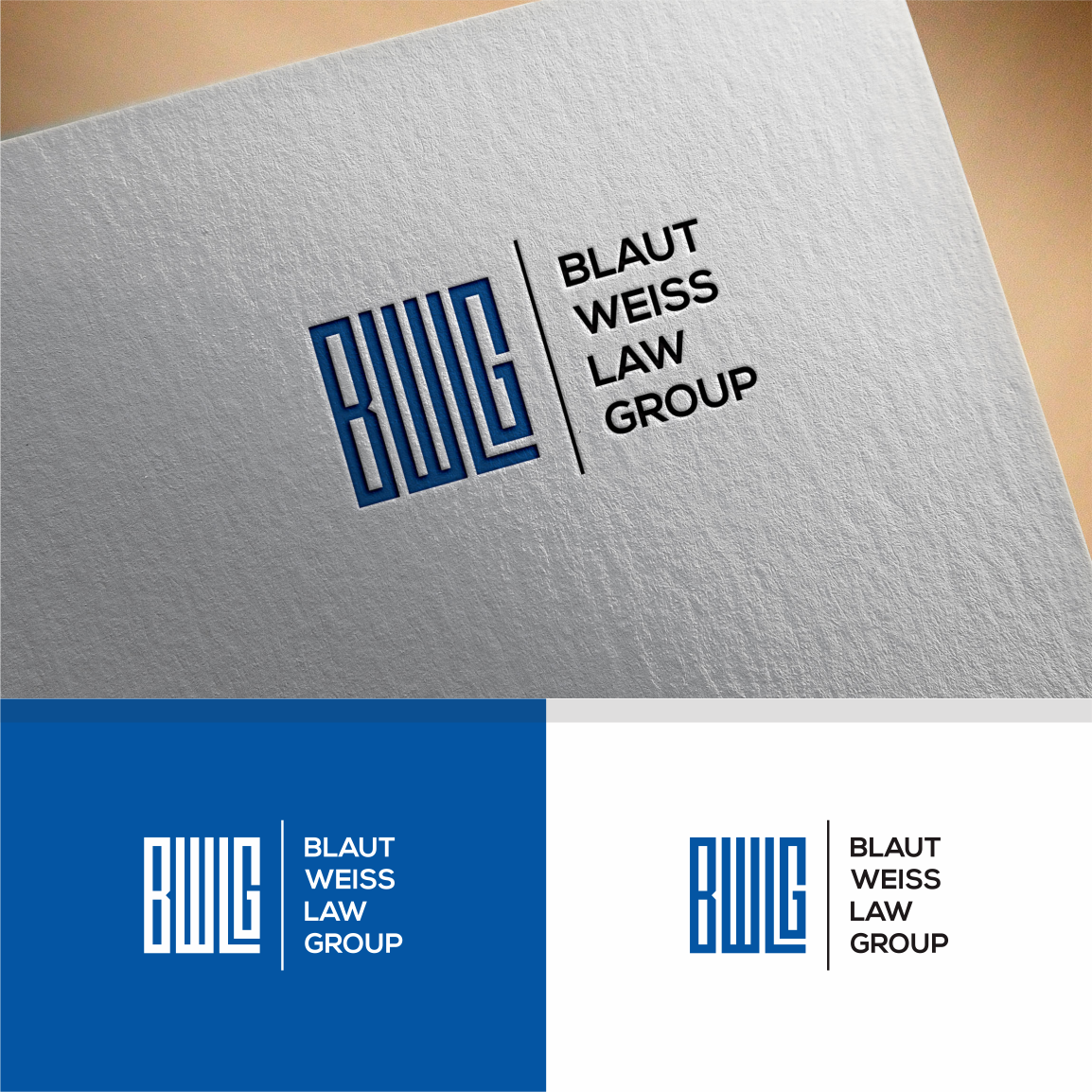Logo Design by doa umi abi 2 for Blaut Weiss Law Group | Design #23770986