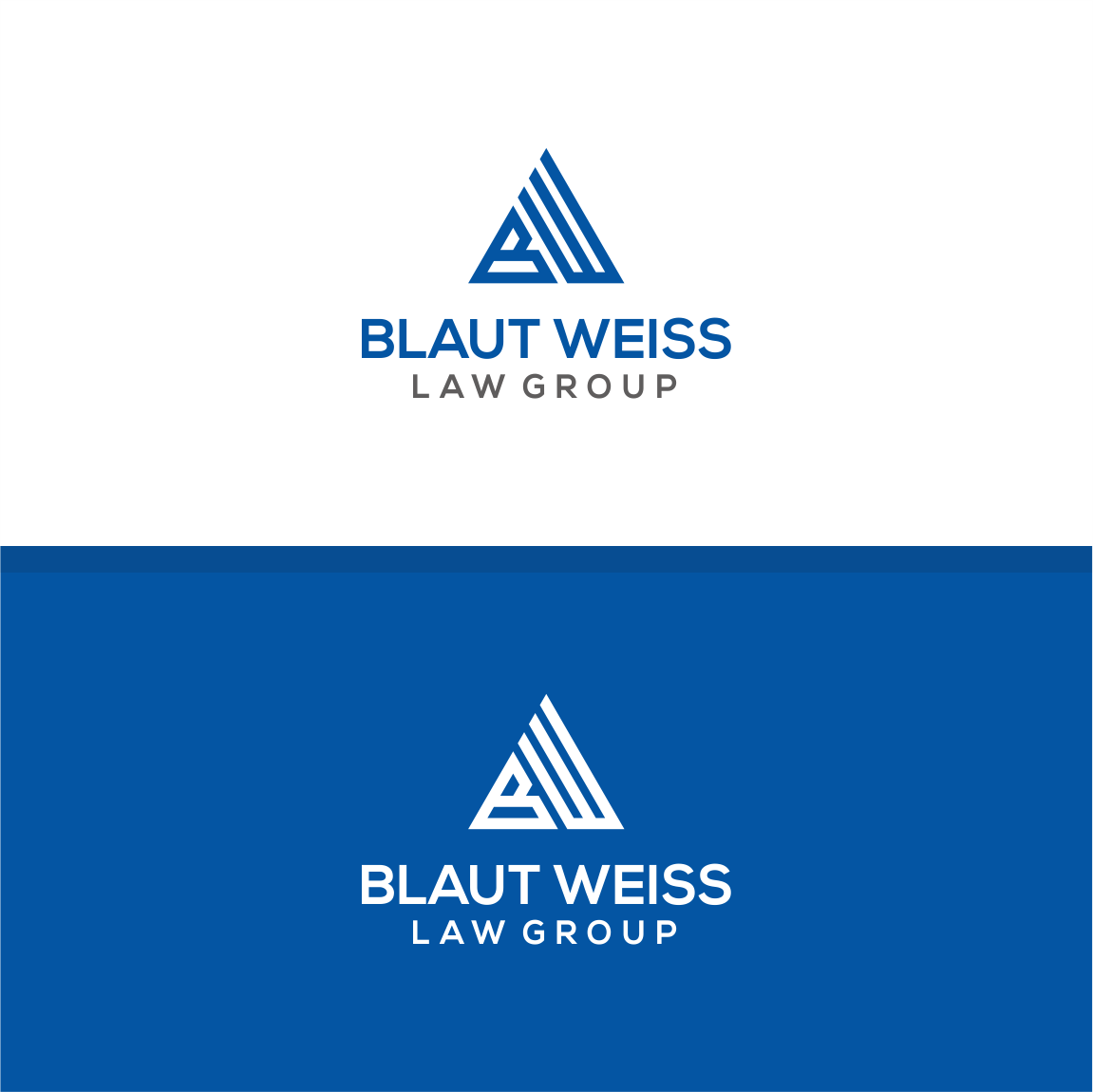 Logo Design by doa umi abi 2 for Blaut Weiss Law Group | Design #23775409