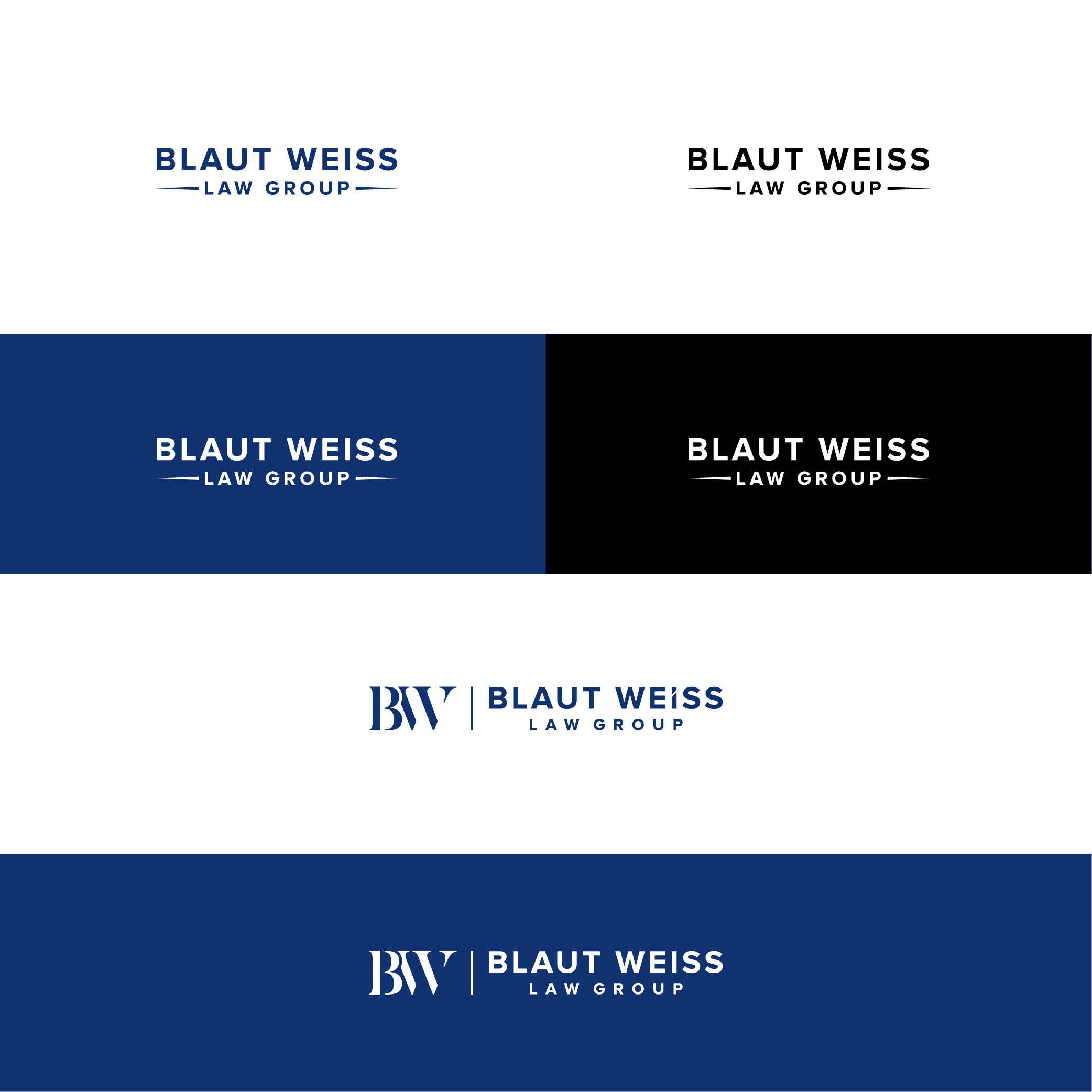 Logo Design by Ezgi Kilavuz for Blaut Weiss Law Group | Design #23823714