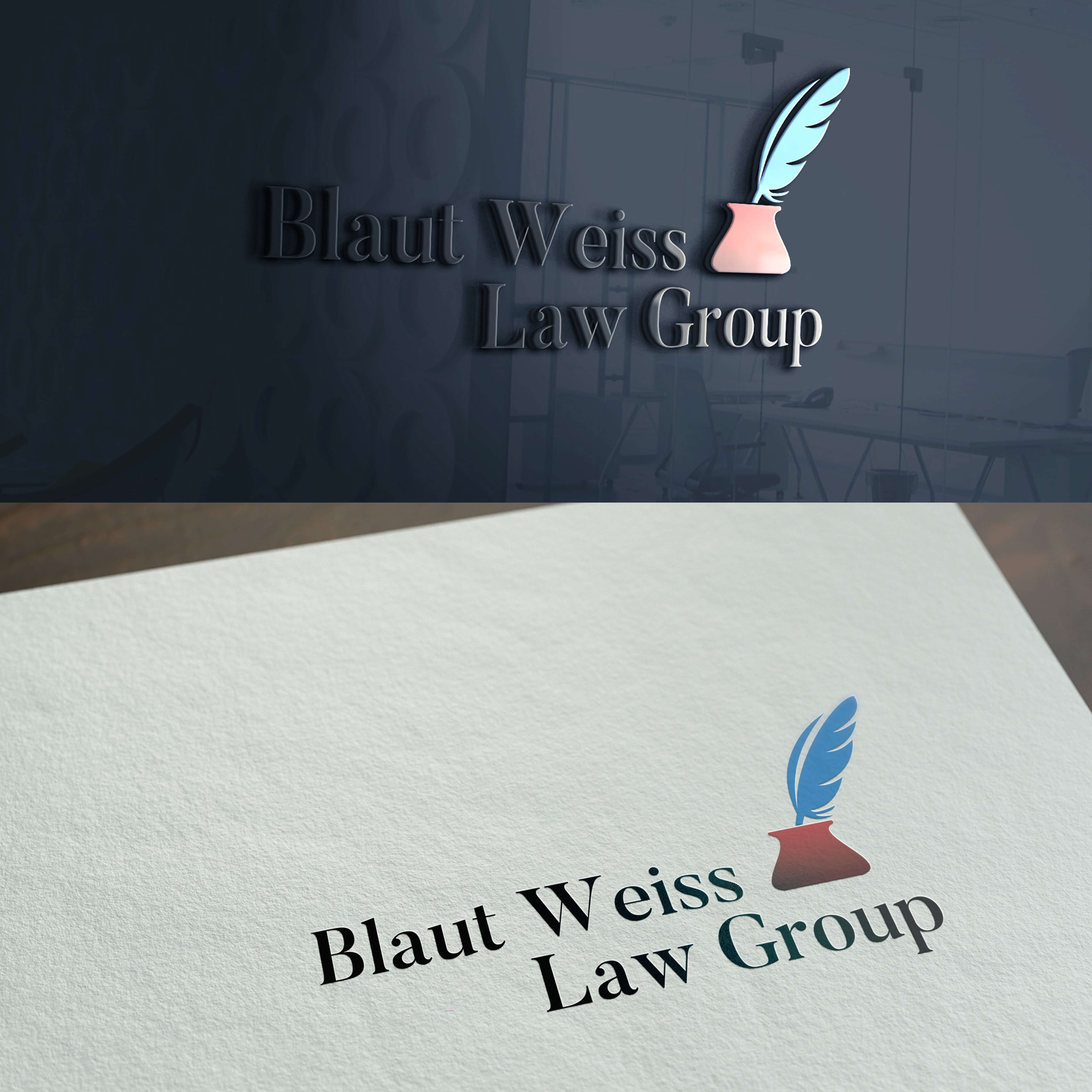 Logo Design by MarkazAlrusumatOfficial for Blaut Weiss Law Group | Design #23790909