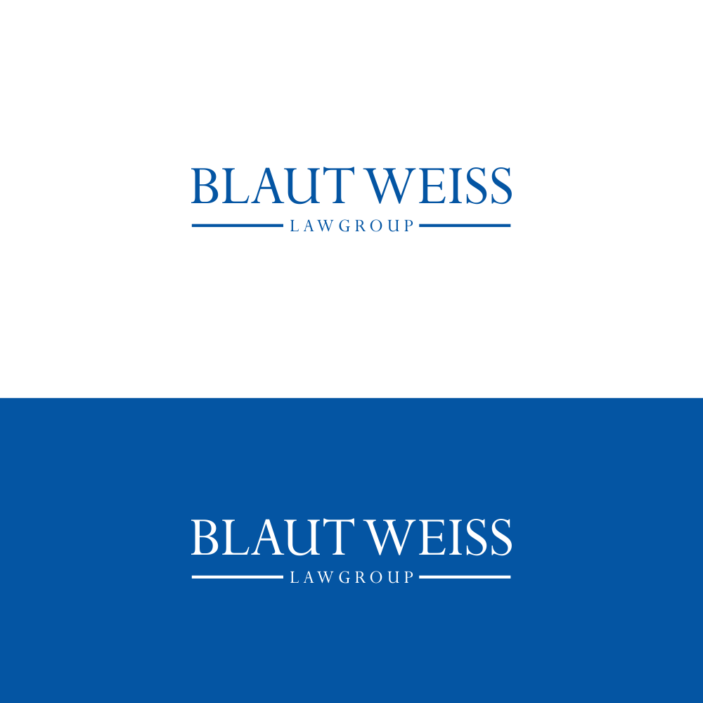 Logo Design by rinaldoajigunadi 2 for Blaut Weiss Law Group | Design #23770573