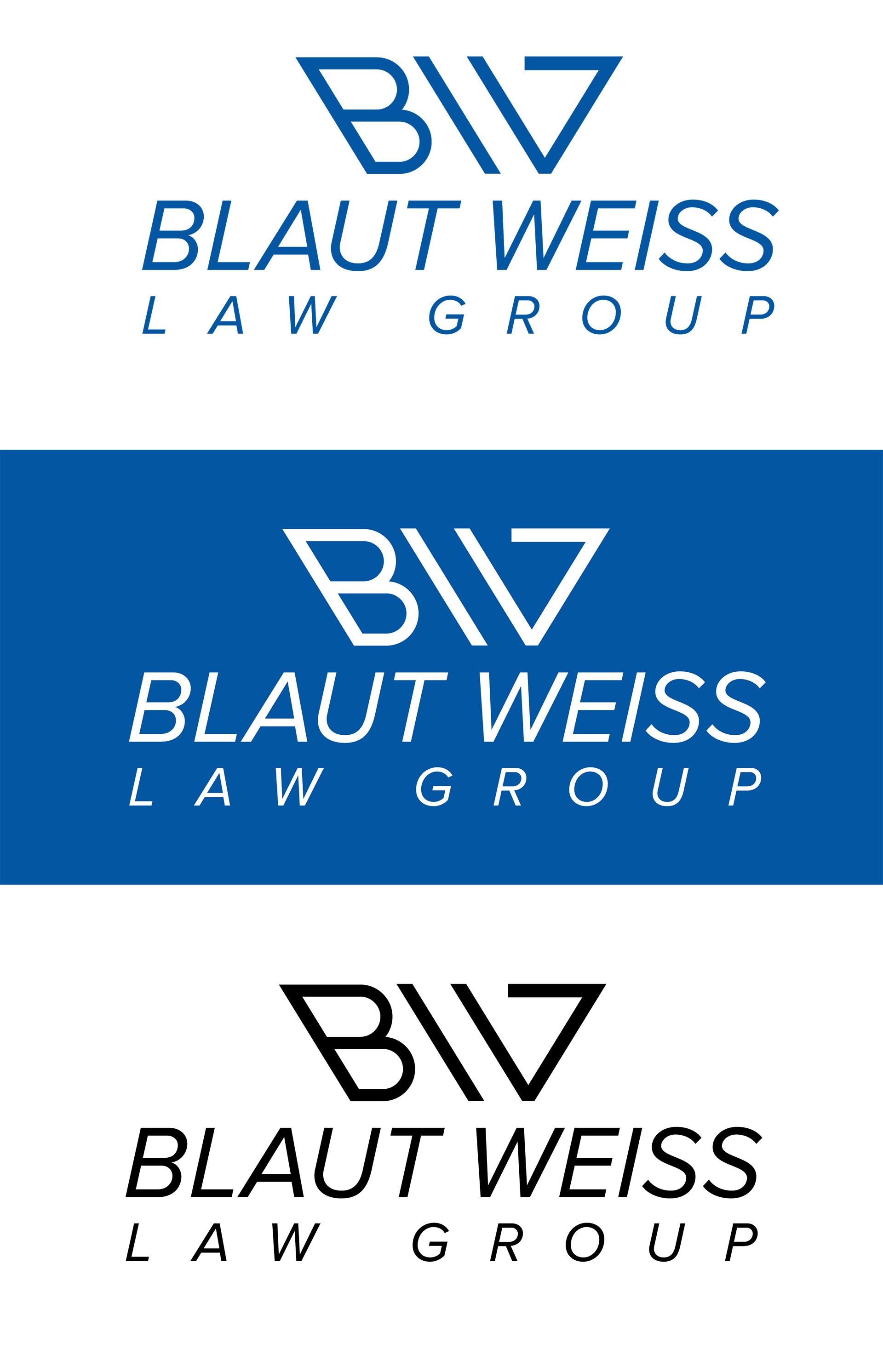 Logo Design by Graphics Design Help for Blaut Weiss Law Group | Design #23776798