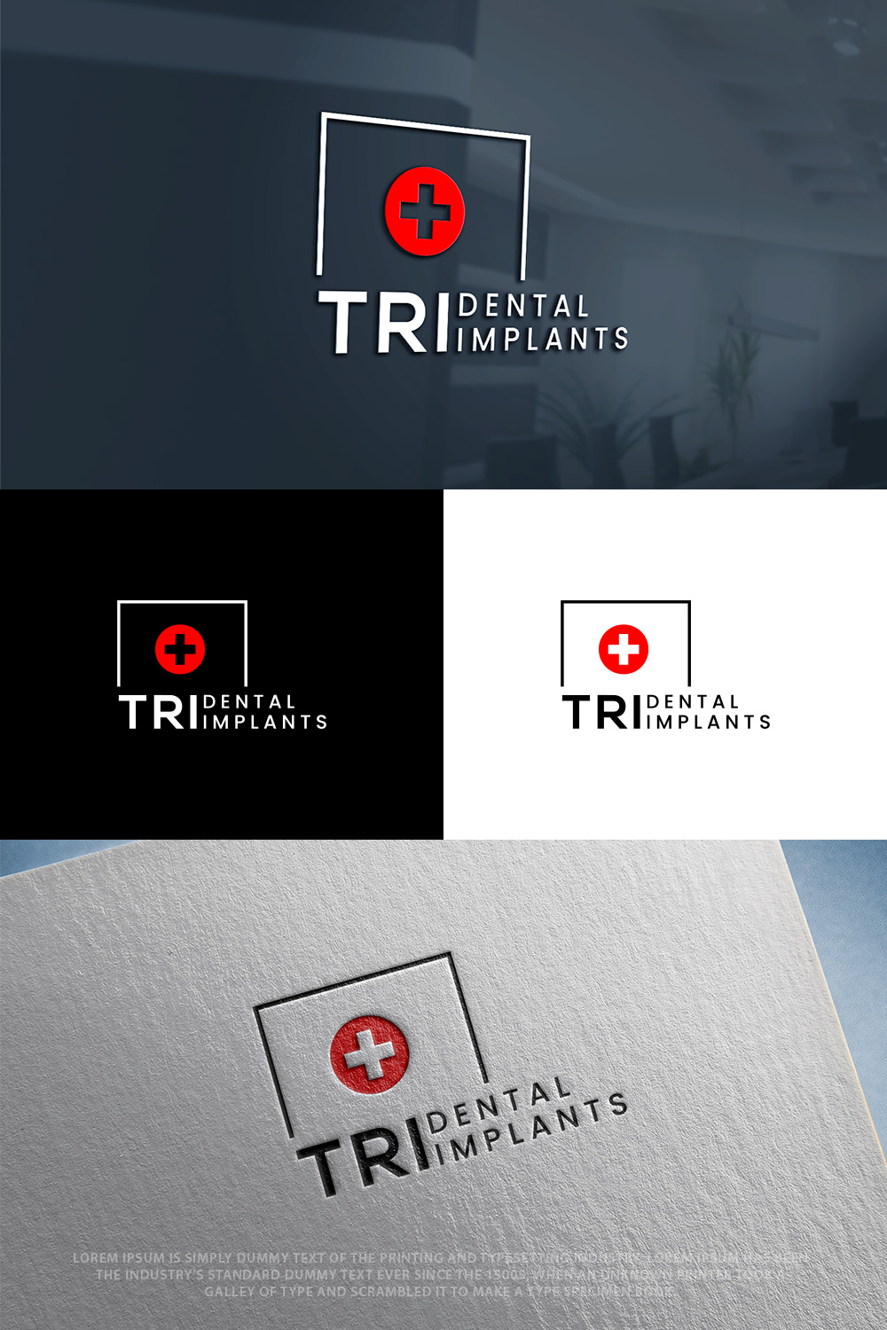 Logo Design by GoodTimes$$$ for TRI Dental Implants Int. AG | Design #23802363