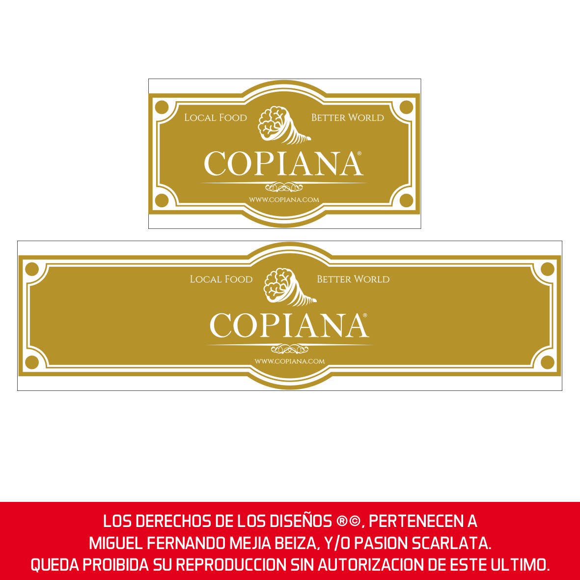 Logo Design by PasionEscarlata for Copiana | Design #23768692