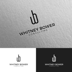 Whitney Bower Consulting | Diseño de Logo por Rii