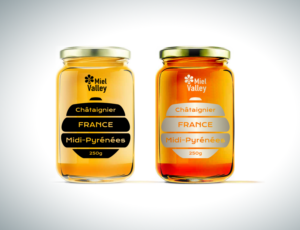 Label Design by Lezette_G for Miel Valley  | Design: #23775904