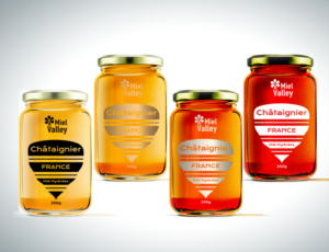 Label Design by Lezette_G for Miel Valley  | Design: #23784745