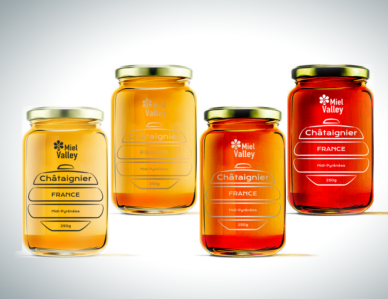 Label Design by Lezette_G for Miel Valley  | Design #23791185