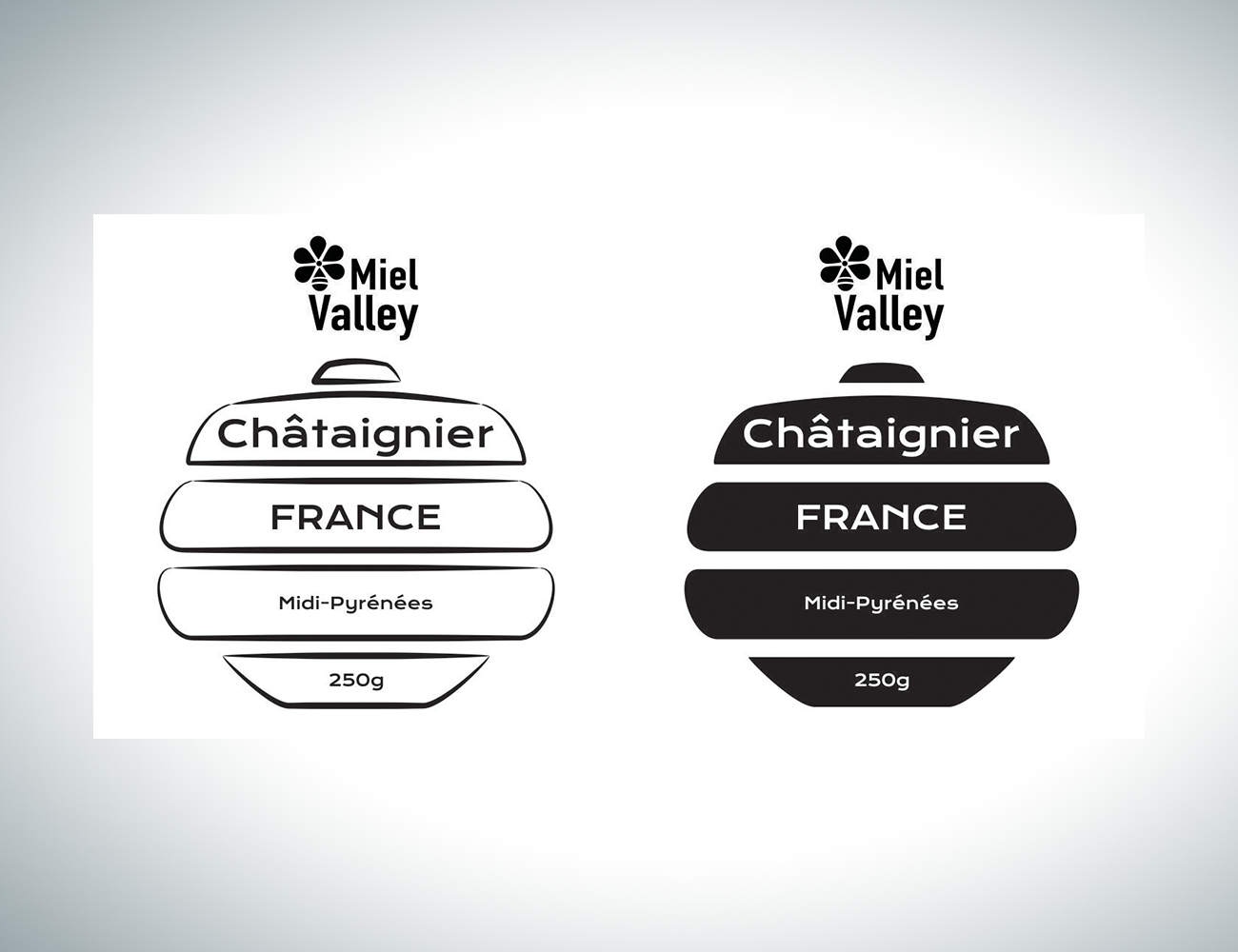 Label Design by Lezette_G for Miel Valley  | Design #23800959