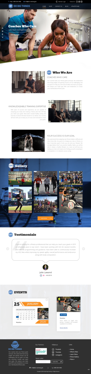 Web Design by pb for this project | Design: #23785777