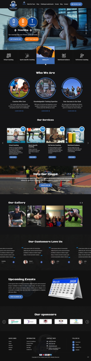 Web Design by pb for this project | Design: #23864297