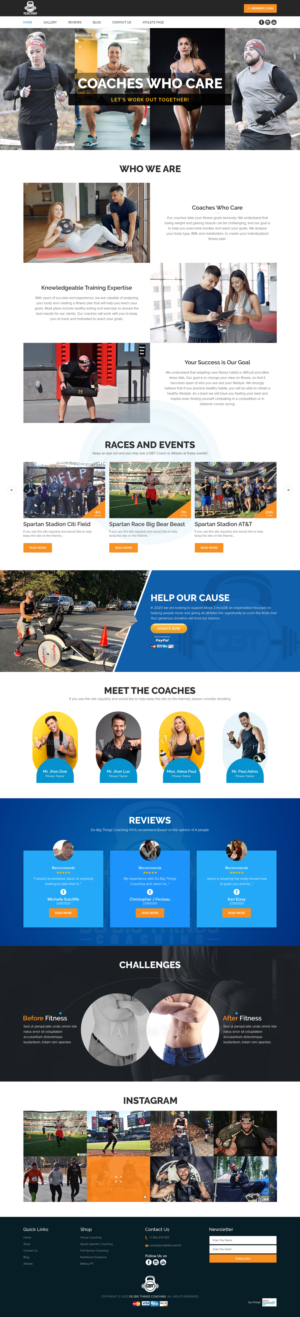 Do Big Things Coaching Web Design and Launch! | Diseño Web por sai.designer87