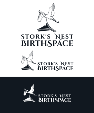Stork's Nest BirthSpace | Design de Logo par StudioD™