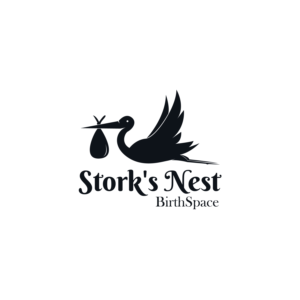 Stork's Nest BirthSpace | Logo Design by Ara Studio