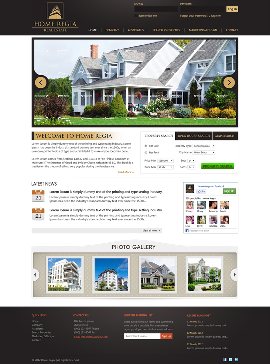 Diseño Web por Mayank Patel para este proyecto | Diseño #725234