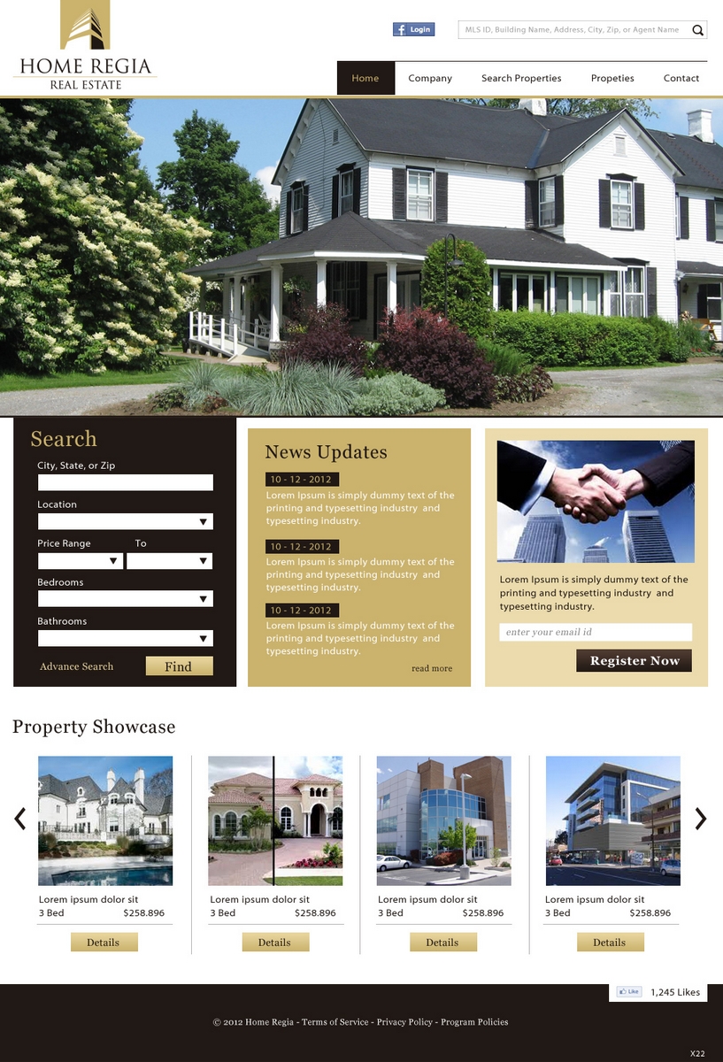 Web Design by pb for this project | Design #724380