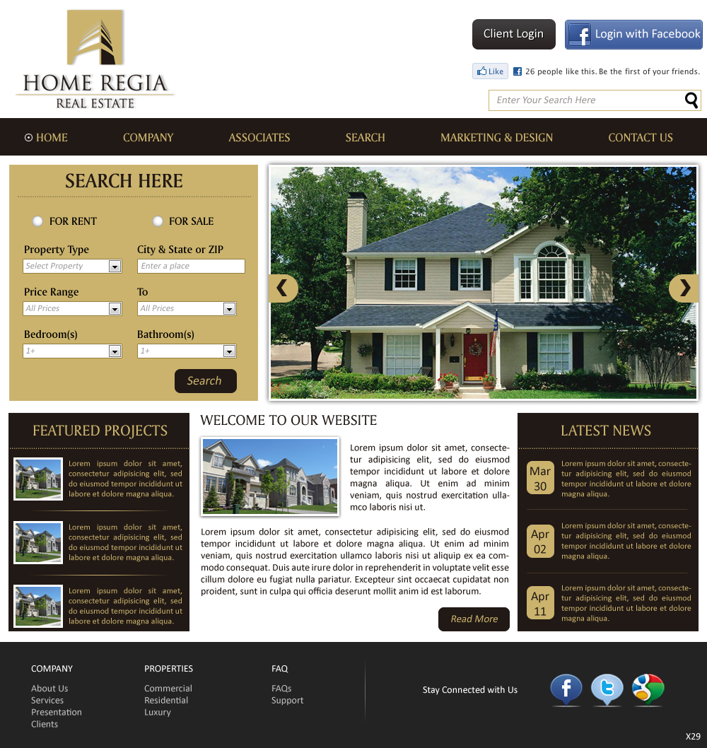 Web Design by pb for this project | Design #724384