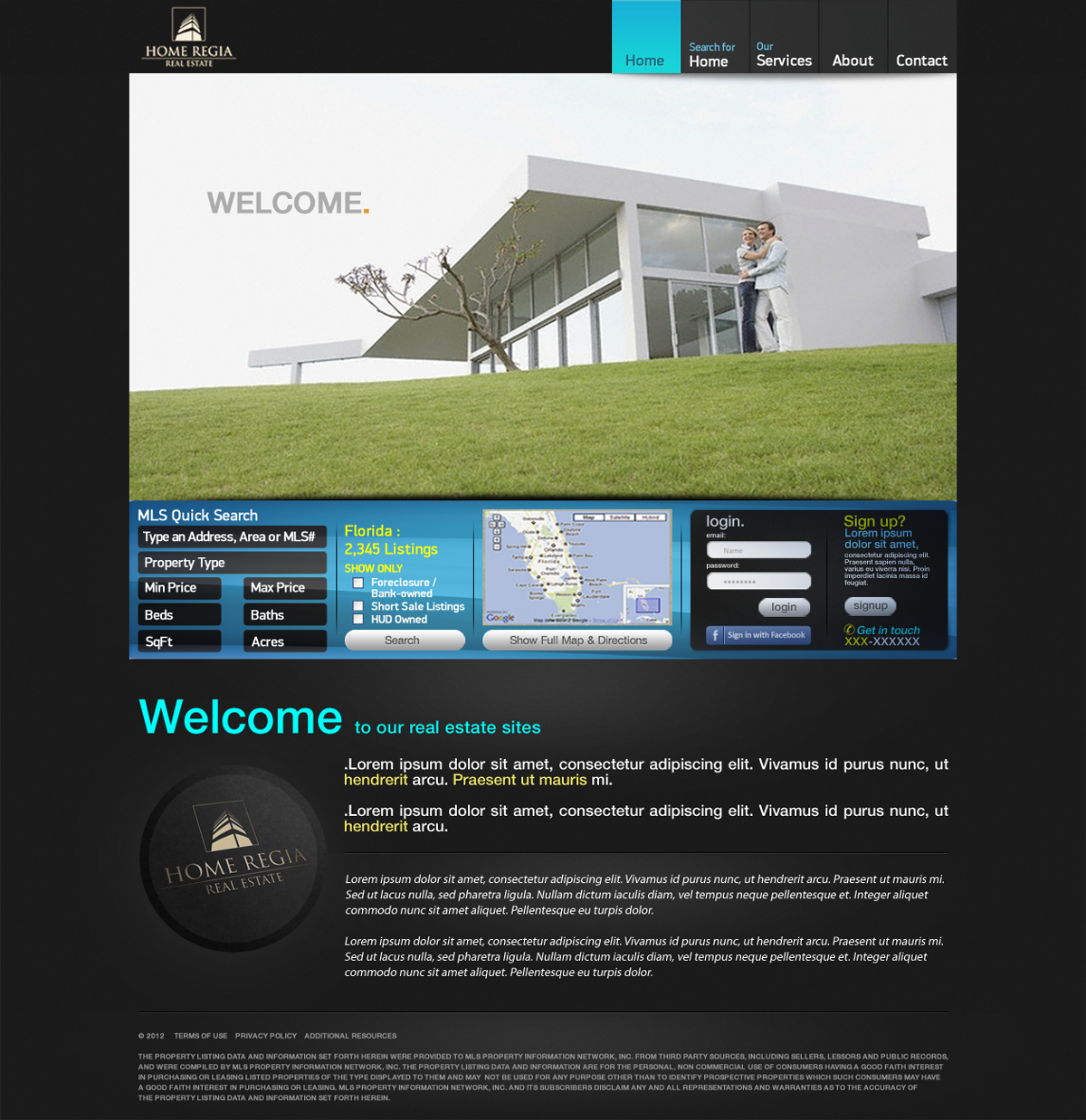Web Design by Aaron Jarvis for this project | Design #728460