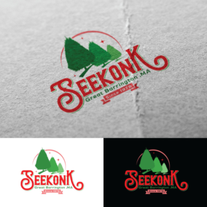 Seekonk Tree Farm, Great Barrington ,MA    Since 1978      (no preference in order of words | Logo-Design von Rii