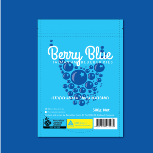 Label Design by nancyy for Berry Blue Blueberries | Design: #23774198