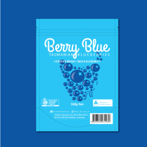 Label Design by nancyy for Berry Blue Blueberries | Design: #23774570