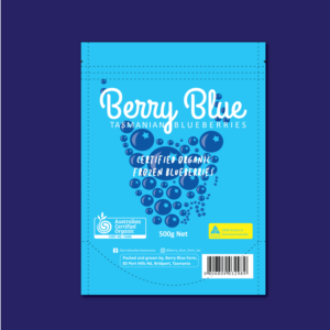 Label Design by nancyy for Berry Blue Blueberries | Design: #23775729