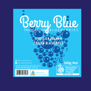 Label Design by nancyy for Berry Blue Blueberries | Design: #23775955