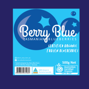 Label Design by nancyy for Berry Blue Blueberries | Design: #23776385