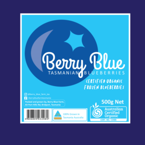 Label Design by nancyy for Berry Blue Blueberries | Design: #23776435