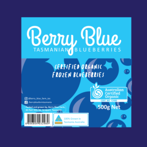 Label Design by nancyy for Berry Blue Blueberries | Design: #23777465