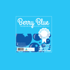 Label Design by nancyy for Berry Blue Blueberries | Design: #23777683