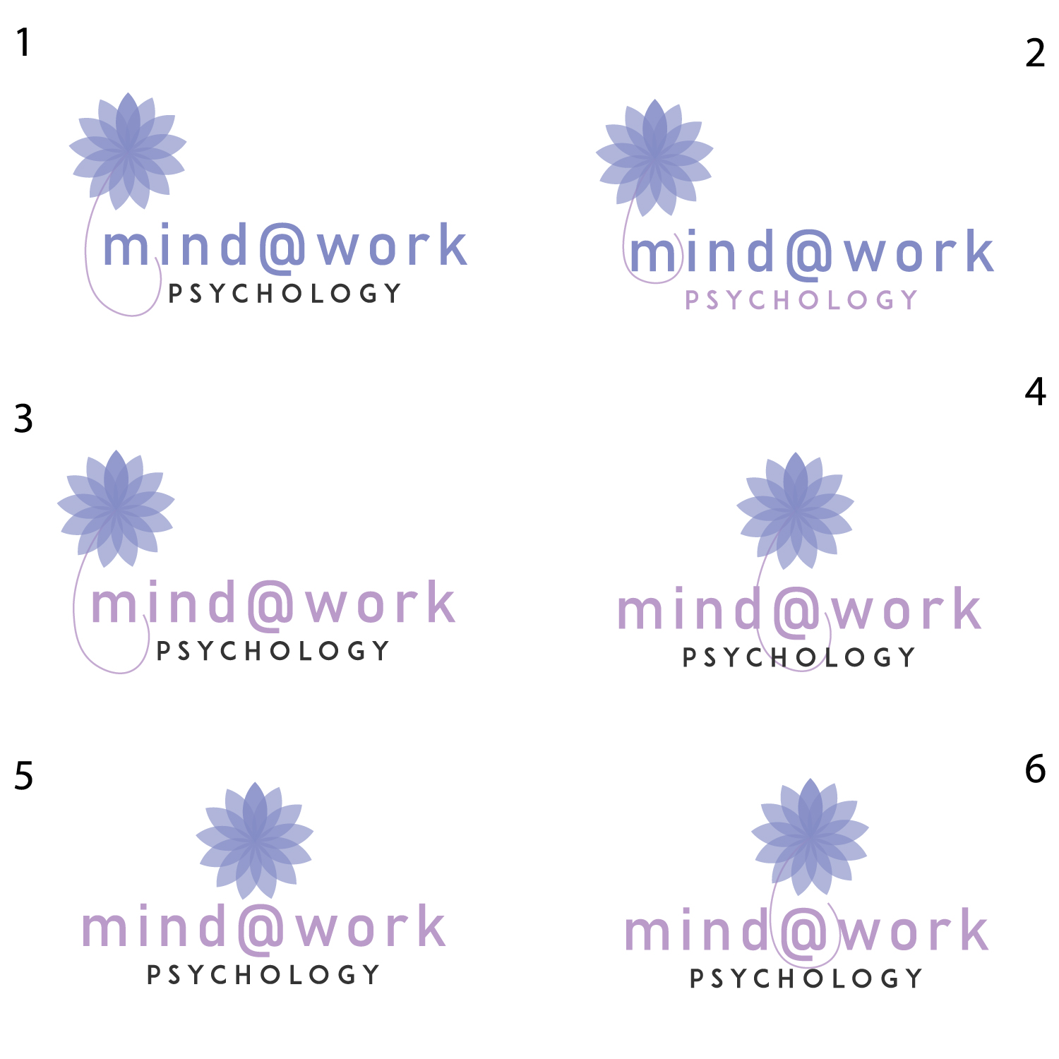 Logo Design by Moon Design. for www.mindatworkpsychology.com.au | Design #23797812