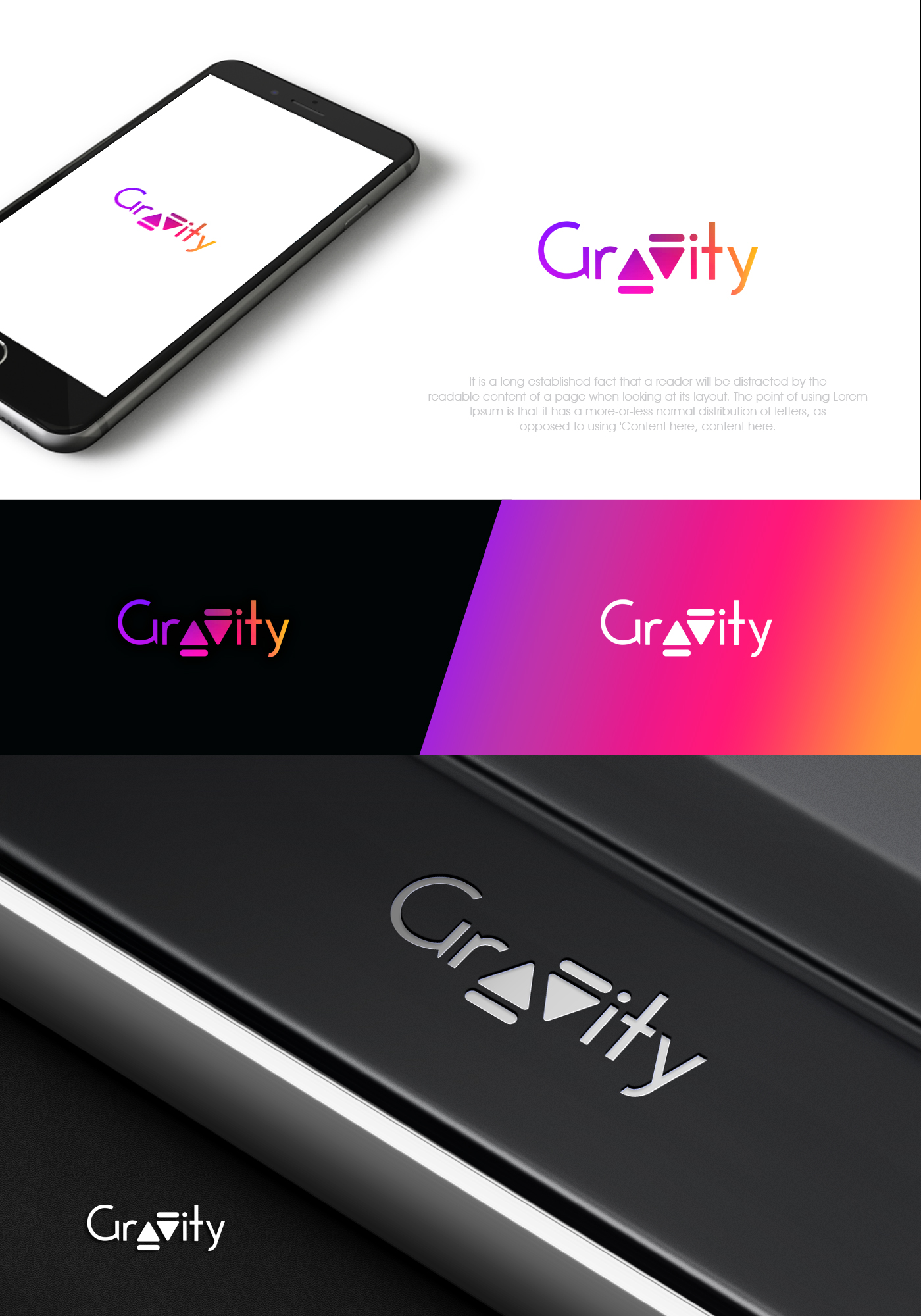 Logo Design by SL Designer for Gravity | Design #23778103