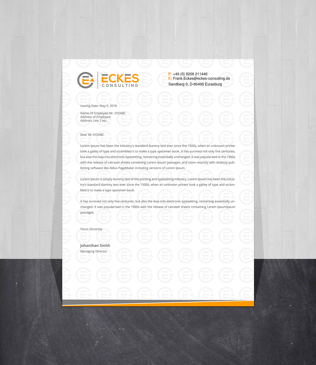 Business Card Design by Creations Box 2015 for eckes-consulting | Design #23822642