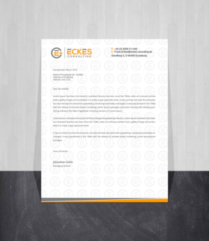 Business Card Design by Creations Box 2015 for eckes-consulting | Design: #23822642