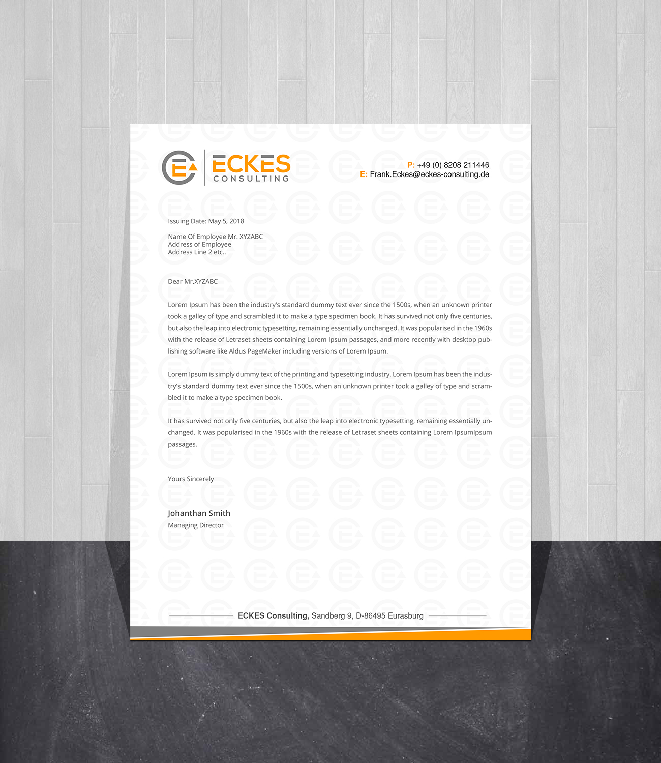 Business Card Design by Creations Box 2015 for eckes-consulting | Design #23822644