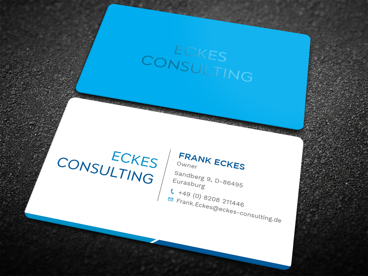 Design de Carte de Visite par Tripti Ranjan Gain pour eckes-consulting | Design #23774105