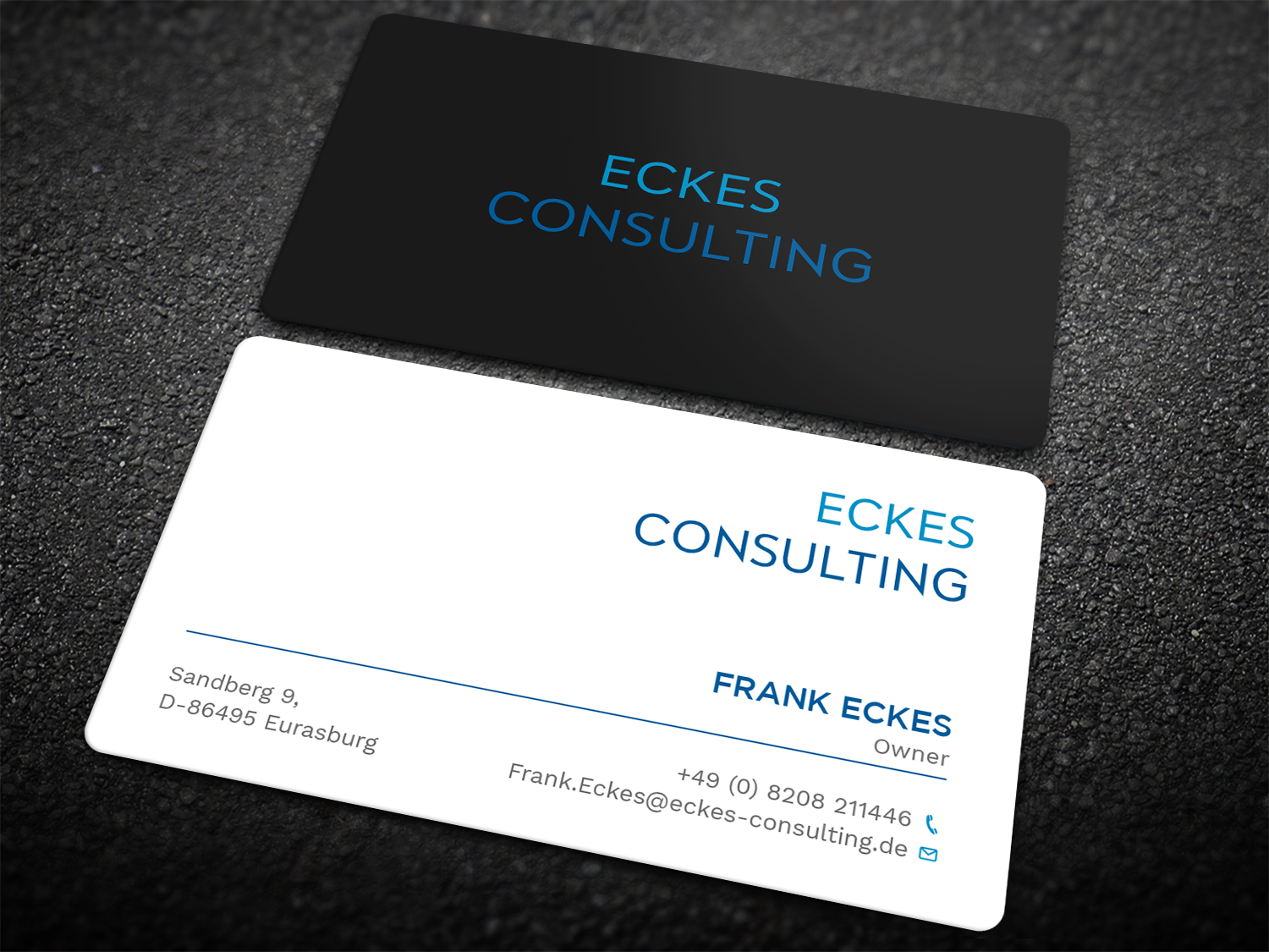 Diseño de Tarjeta de Presentación por Tripti Ranjan Gain para eckes-consulting | Diseño #23774115