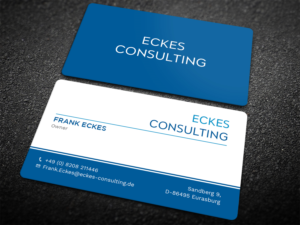 Diseño de Tarjeta de Presentación por Tripti Ranjan Gain para eckes-consulting | Diseño: #23774118