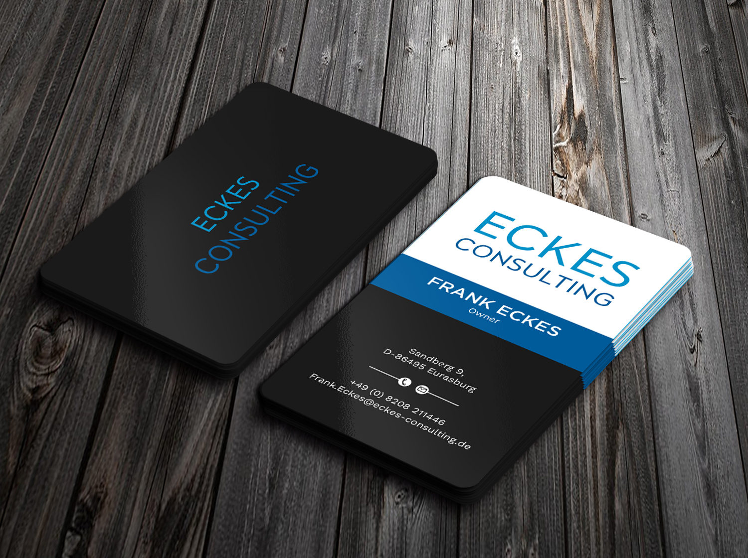 Diseño de Tarjeta de Presentación por Tripti Ranjan Gain para eckes-consulting | Diseño #23774140