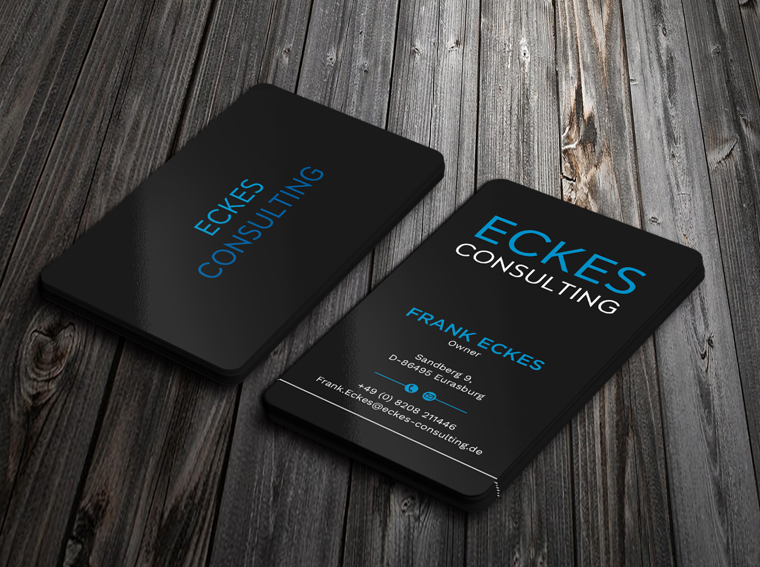 Diseño de Tarjeta de Presentación por Tripti Ranjan Gain para eckes-consulting | Diseño #23774157