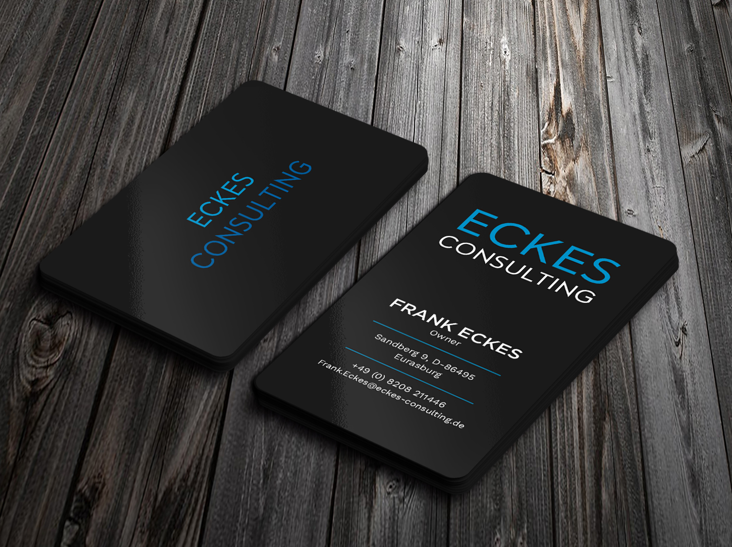 Diseño de Tarjeta de Presentación por Tripti Ranjan Gain para eckes-consulting | Diseño #23774158