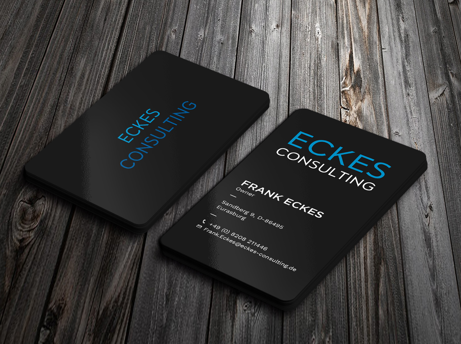 Diseño de Tarjeta de Presentación por Tripti Ranjan Gain para eckes-consulting | Diseño #23774159