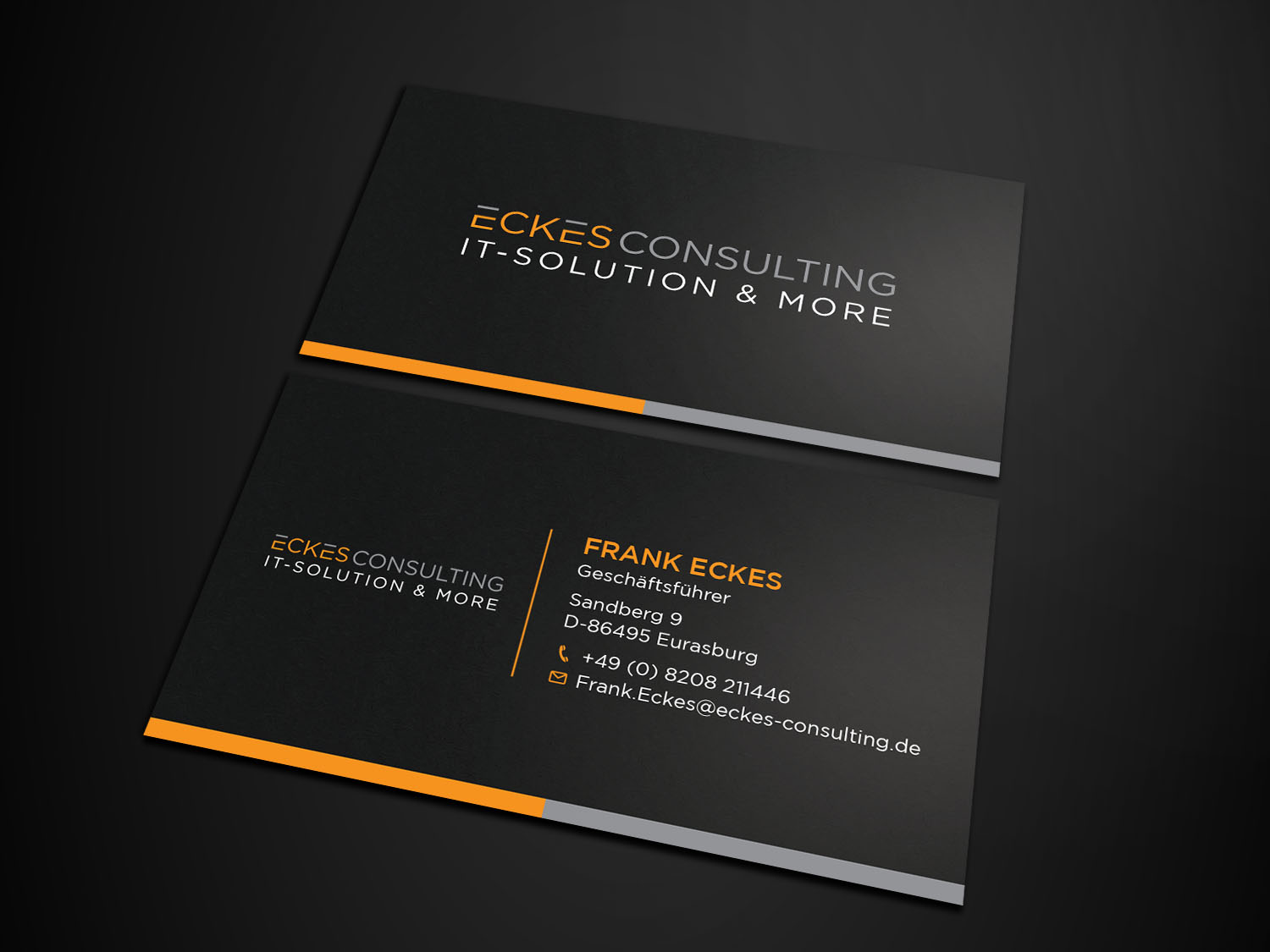 Business Card Design by Tripti Ranjan Gain for eckes-consulting | Design #23798615