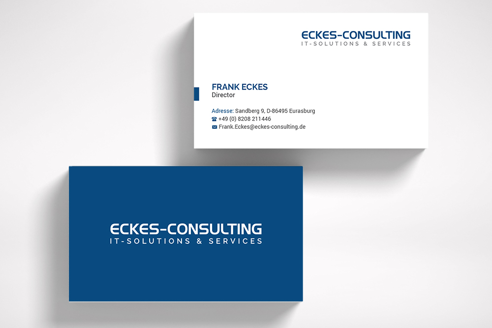 Business Card Design by R.design for eckes-consulting | Design #23784295