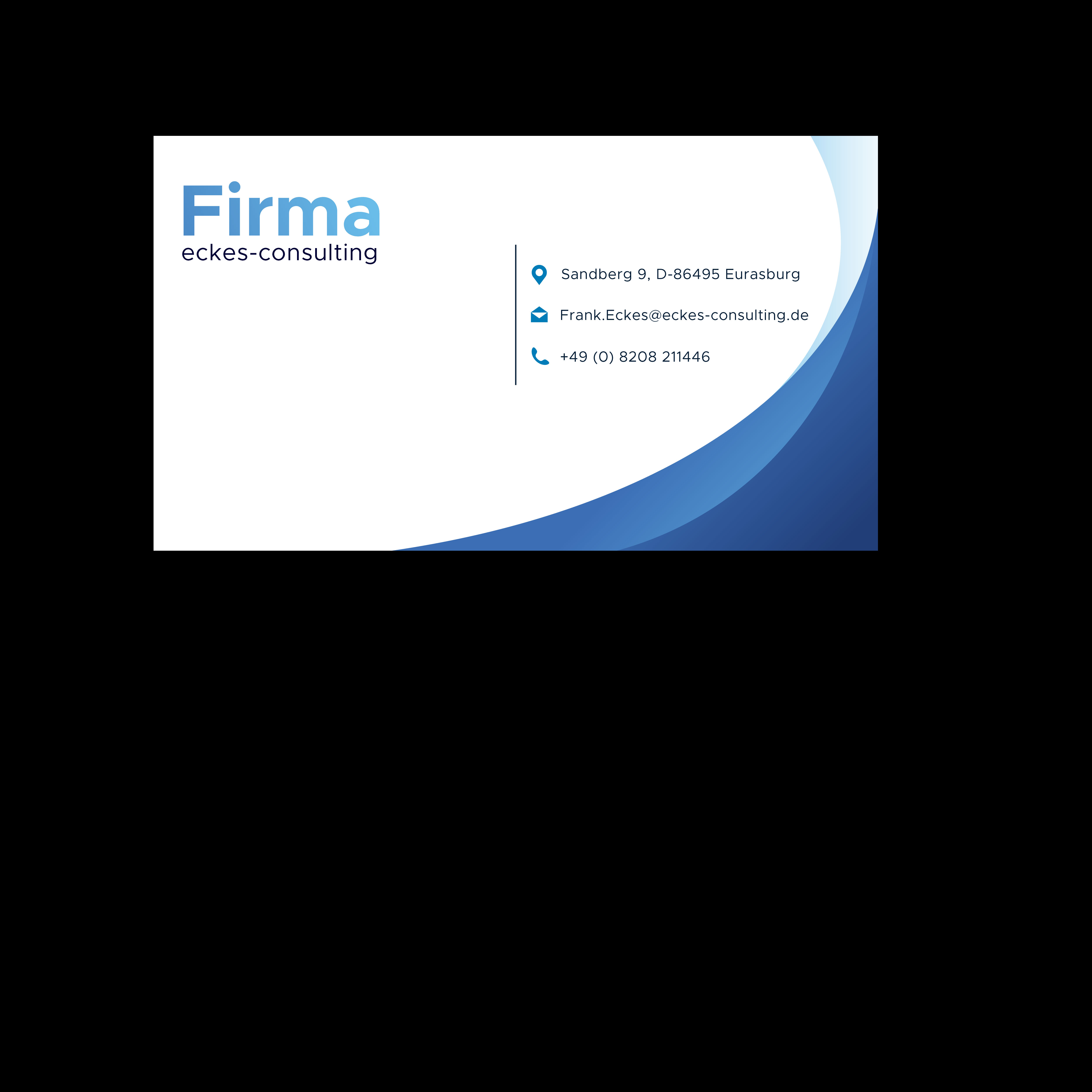 Diseño de Tarjeta de Presentación por Graphic_Studio3 para eckes-consulting | Diseño #23773173