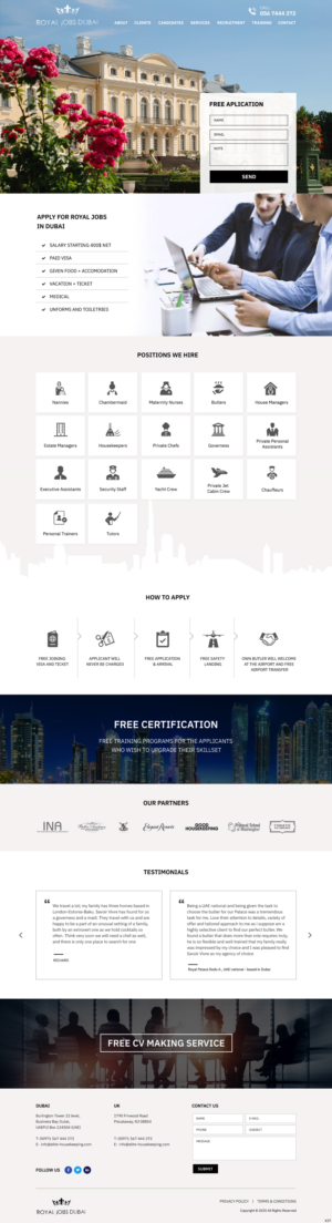 Landing Page-Design von pb für dieses Projekt | Design: #23785804