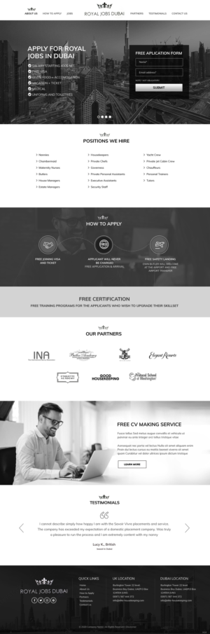 Landing Page-Design von pb für dieses Projekt | Design: #23794208