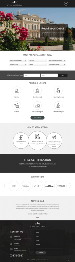 Landing Page-Design von pb für dieses Projekt | Design: #23794210