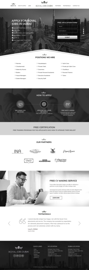 Landing Page-Design von pb für dieses Projekt | Design: #23794211